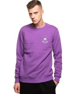 BLUZA BEZ KAPTURA RISK VIOLET