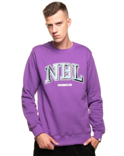 BLUZA BEZ KAPTURA TEAM VIOLET