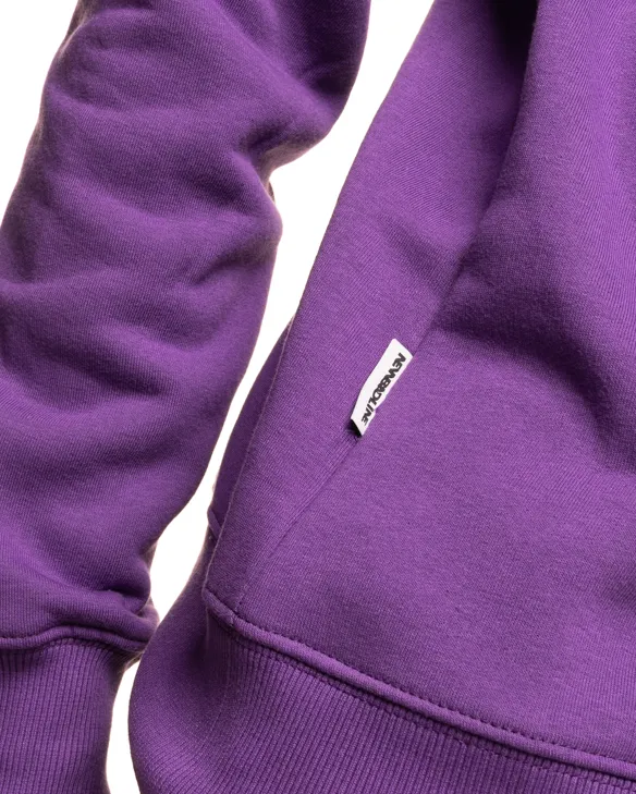 BLUZA BEZ KAPTURA TEAM VIOLET