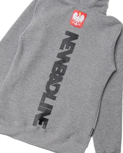BLUZA Z KAPTUREM ARMIA BEDNARKA GREY
