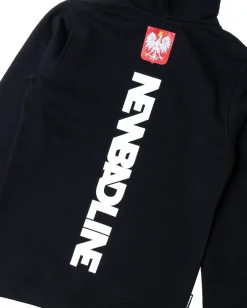 BLUZA Z KAPTUREM ARMIA BEDNARKA BLACK