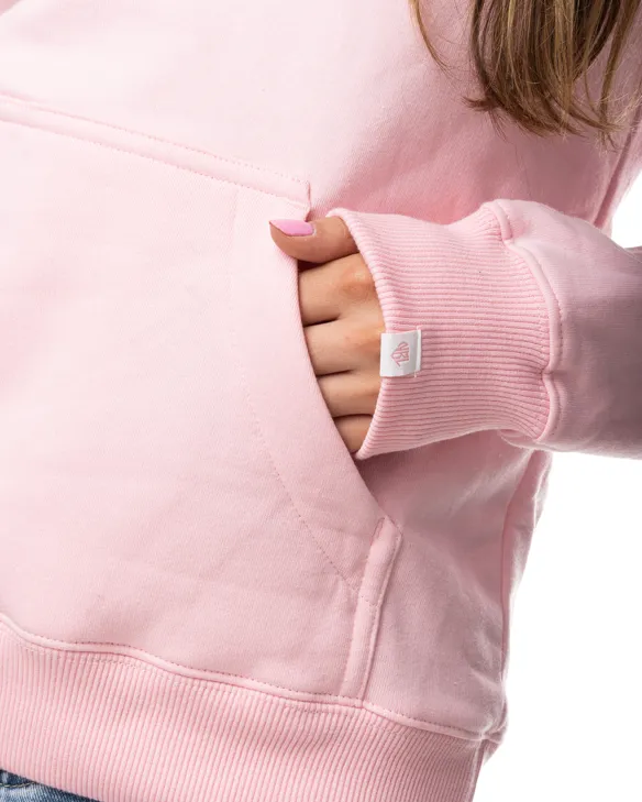 BLUZA Z KAPTUREM DAMSKA RISK PINK