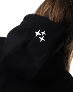 BLUZA Z KAPTUREM DAMSKA SWEET BLACK