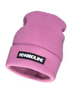 CZAPKA ZIMOWA LOGO BIG PINK