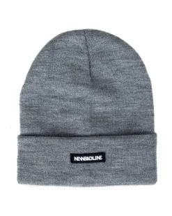 CZAPKA ZIMOWA LOGO GREY