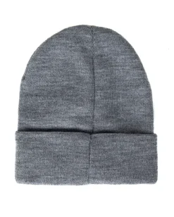 CZAPKA ZIMOWA LOGO GREY