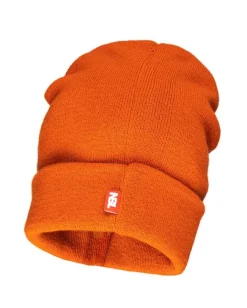 CZAPKA ZIMOWA LOGO ORANGE