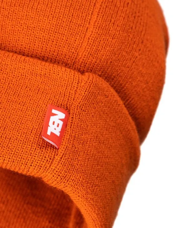 CZAPKA ZIMOWA LOGO ORANGE