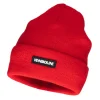 CZAPKA ZIMOWA LOGO SMALL RED