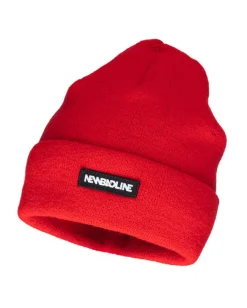 CZAPKA ZIMOWA LOGO SMALL RED
