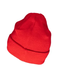 CZAPKA ZIMOWA LOGO SMALL RED
