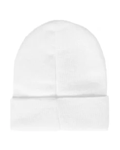 CZAPKA ZIMOWA LOGO WHITE