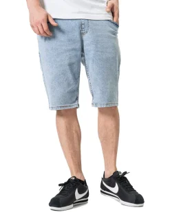 Krótkie Spodenki Jeans Icon Light Blue