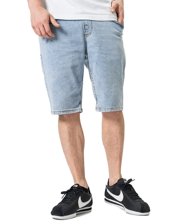 Krótkie Spodenki Jeans Icon Light Blue