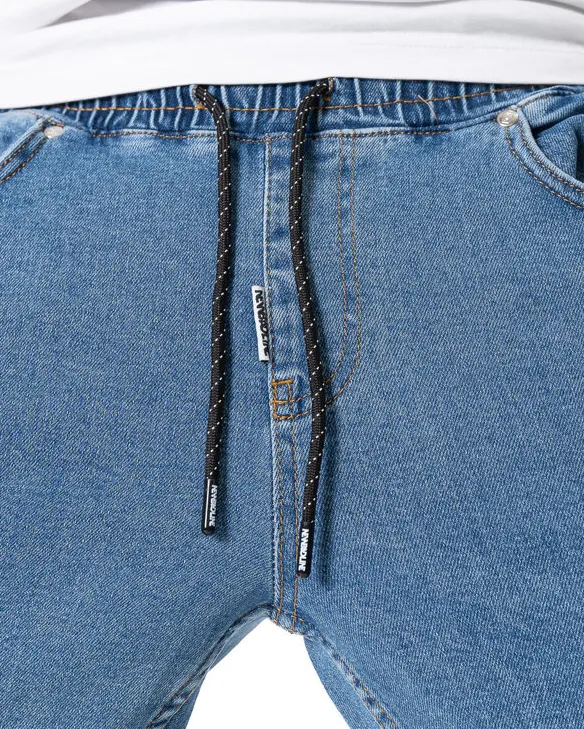 Krótkie Spodenki Jeans Icon Blue