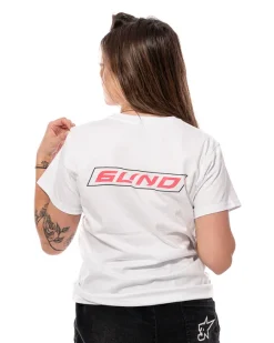 NBL X BLIND WEAR T-SHIRT DAMSKI BLIND WHITE