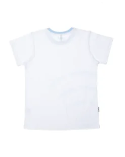 NBL X BLIND WEAR T-SHIRT DAMSKI WIFI WHITE-LIGHT BLUE