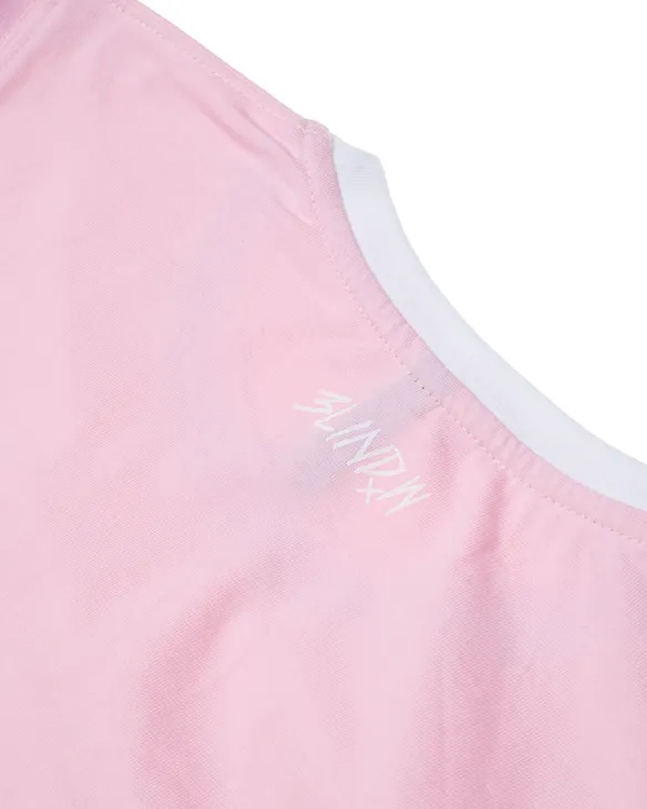NBL X BLIND WEAR T-SHIRT DAMSKI WIFI PINK