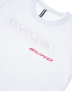 NBL X BLIND WEAR T-SHIRT DAMSKI BLIND WHITE