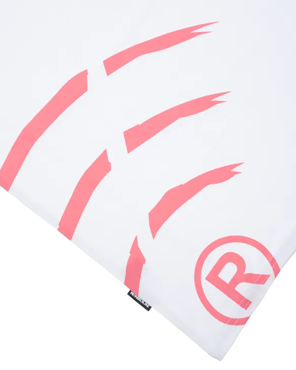 NBL X BLIND WEAR T-SHIRT DAMSKI WIFI WHITE-RASPBERRY