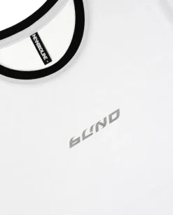 NBL X BLIND WEAR T-SHIRT DAMSKI REFLECT WHITE