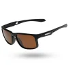 OKULARY ACE POLARIZED BLACK MAT BROWN 01-131