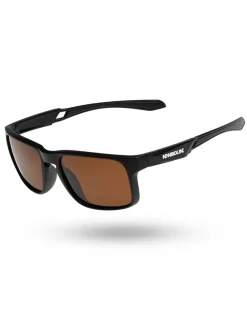 OKULARY ACE POLARIZED BLACK MAT BROWN 01-131