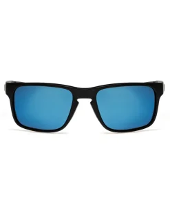 OKULARY ACE POLARIZED BLACK MAT BLUE MIRROR 01-134
