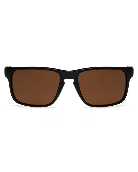 OKULARY ACE POLARIZED BLACK MAT BROWN 01-131