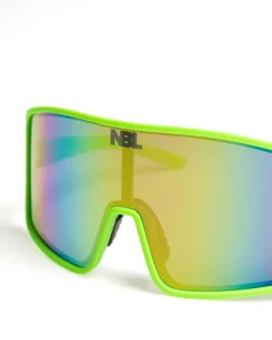 OKULARY BOLD GREEN RUBBER YELLOW MIRROR 01-89