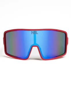 OKULARY BOLD RED RUBBER RED MIRROR 01-88