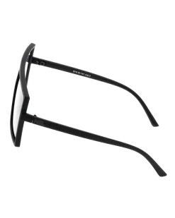 OKULARY CASTLE BLACK RUBBER BLACK 00-258