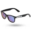 OKULARY CLASSIC BLACK MAT GREEN MIRROR 01-01