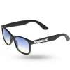 OKULARY CLASSIC BLACK MAT BLUE / YELLOW 01-28