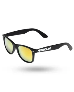 OKULARY CLASSIC BLACK MAT YELLOW MIRROR 01-03
