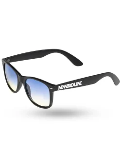 OKULARY CLASSIC BLACK MAT BLUE / YELLOW 01-28