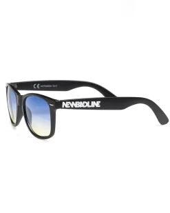 OKULARY CLASSIC BLACK MAT BLUE / YELLOW 01-28