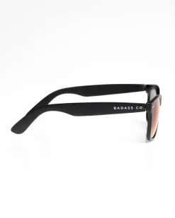 OKULARY CLASSIC BLACK MAT GREEN MIRROR 01-01