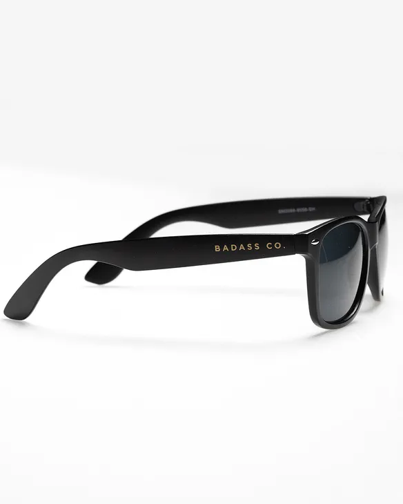 OKULARY CLASSIC BLACK MAT BLACK / GOLD 006