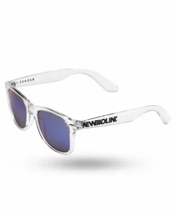 OKULARY CLASSIC CLEAR FLASH BLUE MIRROR 01-17