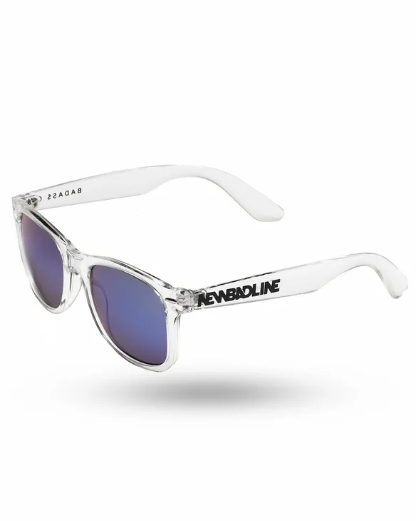 OKULARY CLASSIC CLEAR FLASH BLUE MIRROR 01-17
