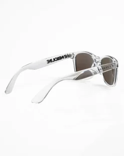 OKULARY CLASSIC CLEAR FLASH BLUE MIRROR 01-17