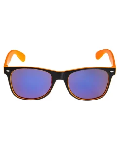 OKULARY CLASSIC INSIDE BLACK/ORANGE MAT VIOLET MIRROR 00-633