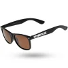 OKULARY CLASSIC POLARIZED BLACK MAT BROWN 01-148
