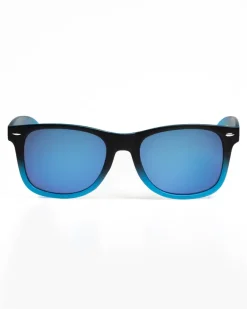 OKULARY CLASSIC TONAL BLACK / BLUE MAT NAVY MIRROR 01-06