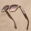 OKULARY CLASSIC WOOD II BROWN MAT BROWN TONAL 01-47