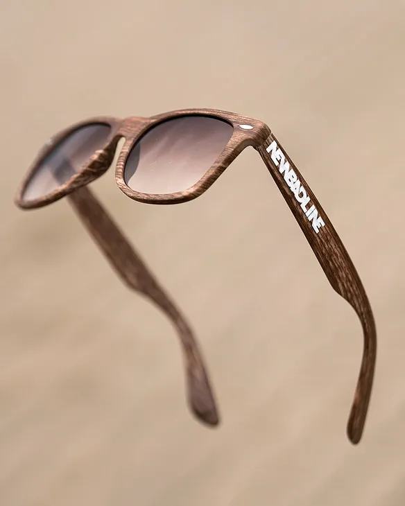 OKULARY CLASSIC WOOD II BROWN MAT BROWN TONAL 01-47