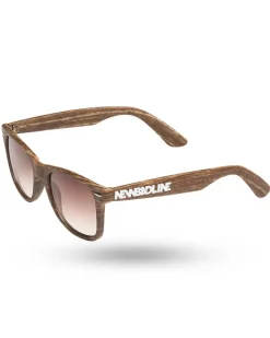 OKULARY CLASSIC WOOD II BROWN MAT BROWN TONAL 01-47
