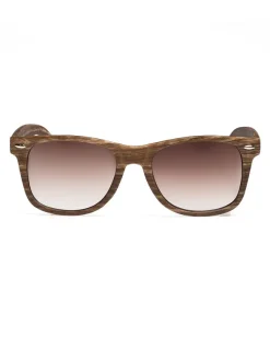 OKULARY CLASSIC WOOD II BROWN MAT BROWN TONAL 01-47