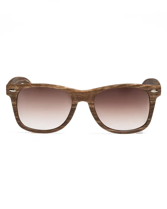 OKULARY CLASSIC WOOD II BROWN MAT BROWN TONAL 01-47
